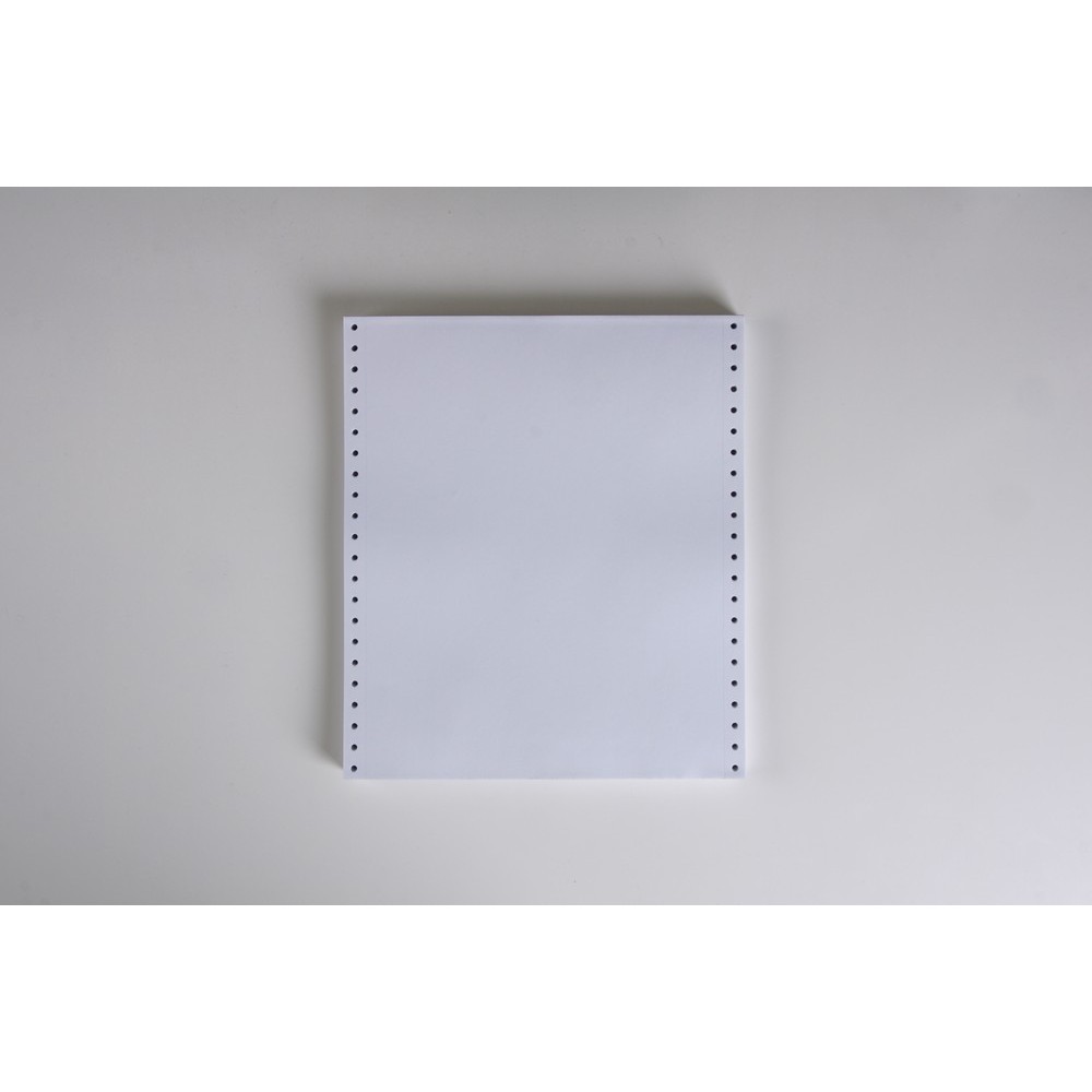 9-1/2 x 11 (W x H) Continuous 20# Computer Paper, Blank