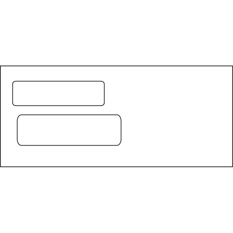 outgoing address window envelope template