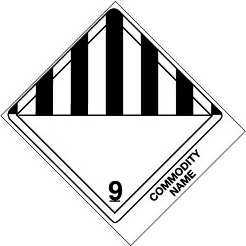 4 X 4 3 4 Class 9 Air Bag Modules Un3268 Labels 500 Per Roll