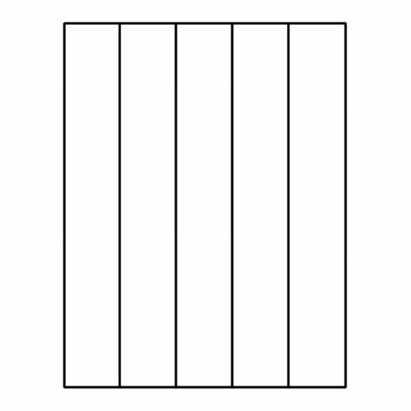 Laser Label Sheet, 8-1/2