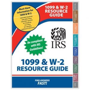 resource guide for 1099 and W-2 tax form