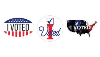 i voted stickers